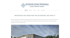 Desktop Screenshot of outdoorlivingwholesale.com